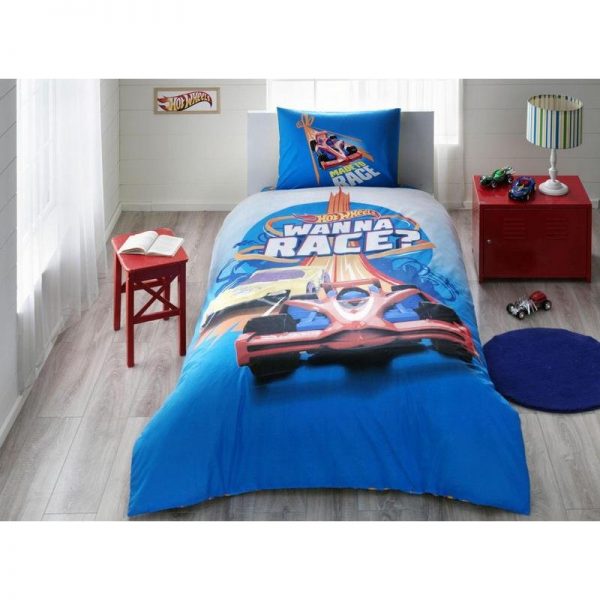 Постельное белье детское Taç Hot Wheels Race